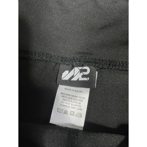 Black Athletic Jogger Pants Drawstring Ankle Waistband Stretch S NEW - Picture 2 of 8